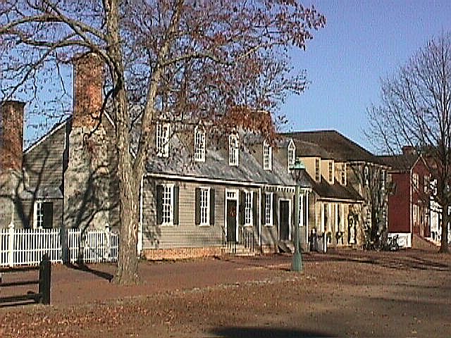 Street scene in Williamsburg