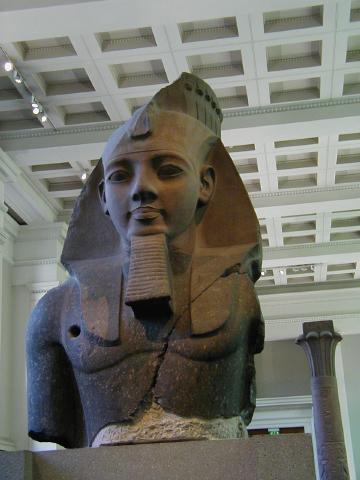 Egyptian monument in British Museum