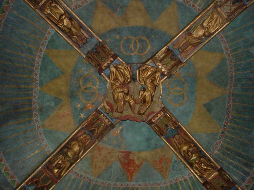 Church ceiling