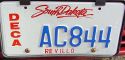 SD DECA Lic. Plate