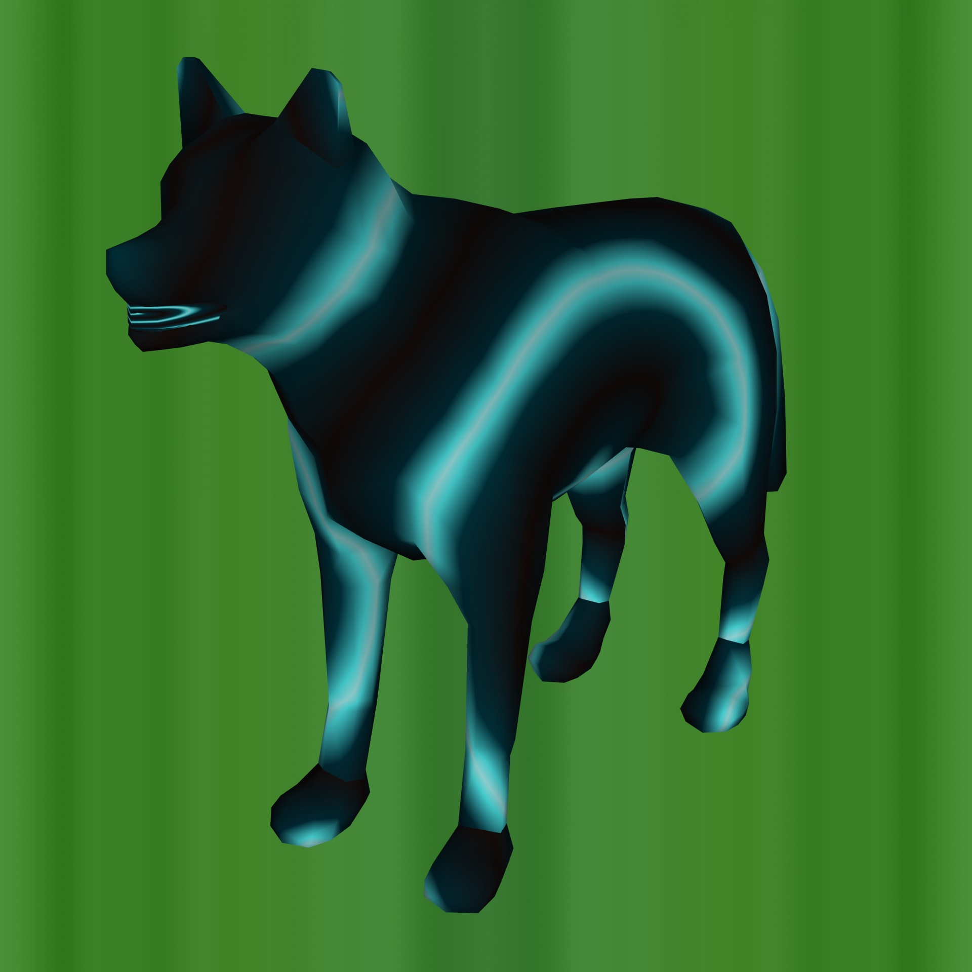 Neon Wolf Free Stock Photo - Public Domain Pictures