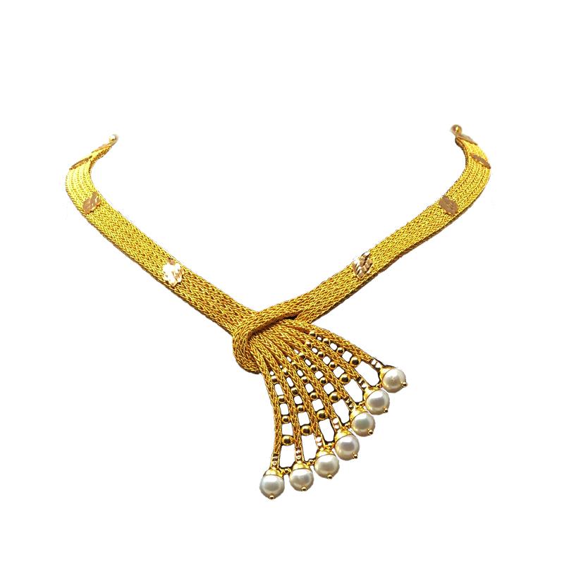 Latest gold necklace designs in 15 grams online - Kalyan