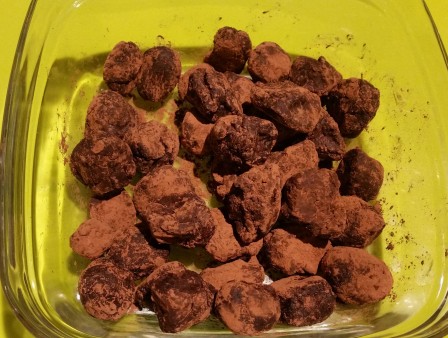 Truffes chocolat amandes - La table d\u0026#39;Hyssope