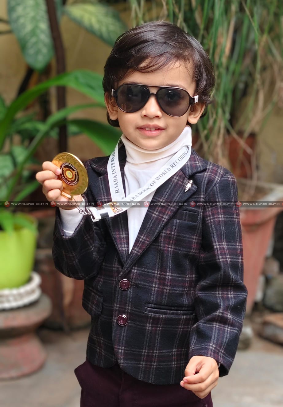 Nagpur\u2019s 2-yr-old Hamza wins \u0026quot;Young Star 2024\u0026quot; title in General Knowledge