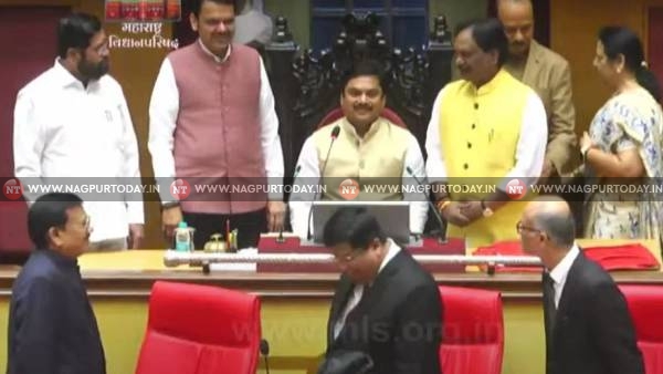 BJP\u0026#39;s Ram Shinde elected as Maha Legislative Council Chairperson unopposed