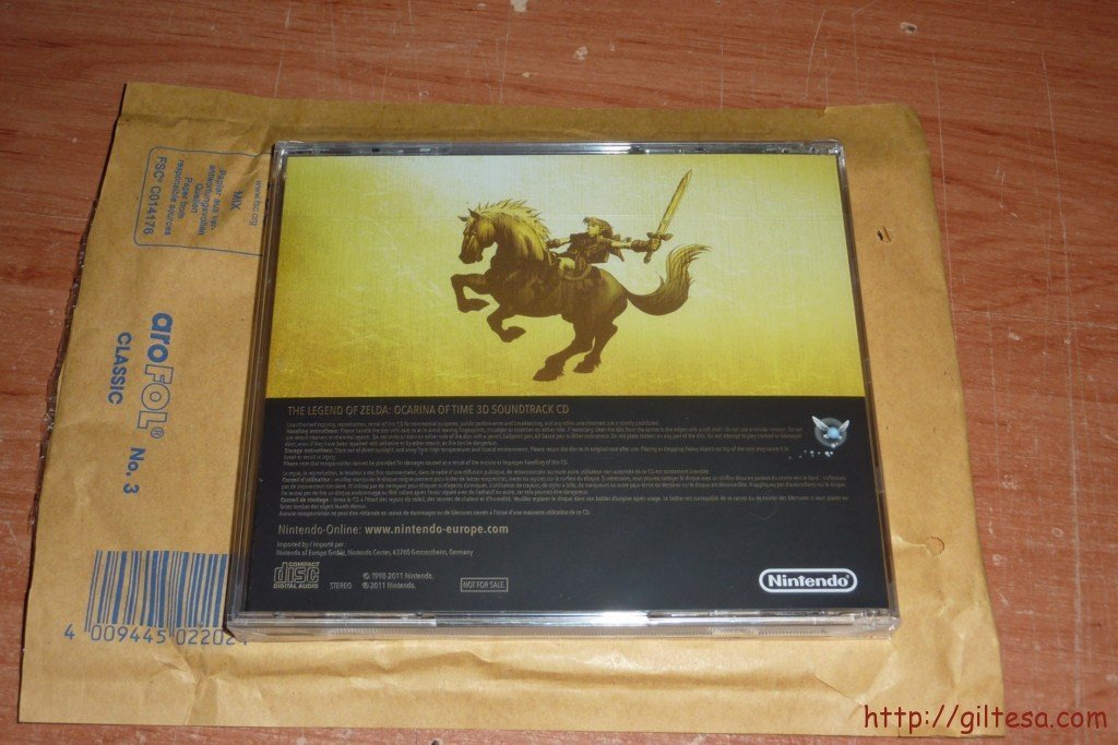 Recibida la BSO de The Legend of Zelda: Ocarina of Time 3D - el blog de ...