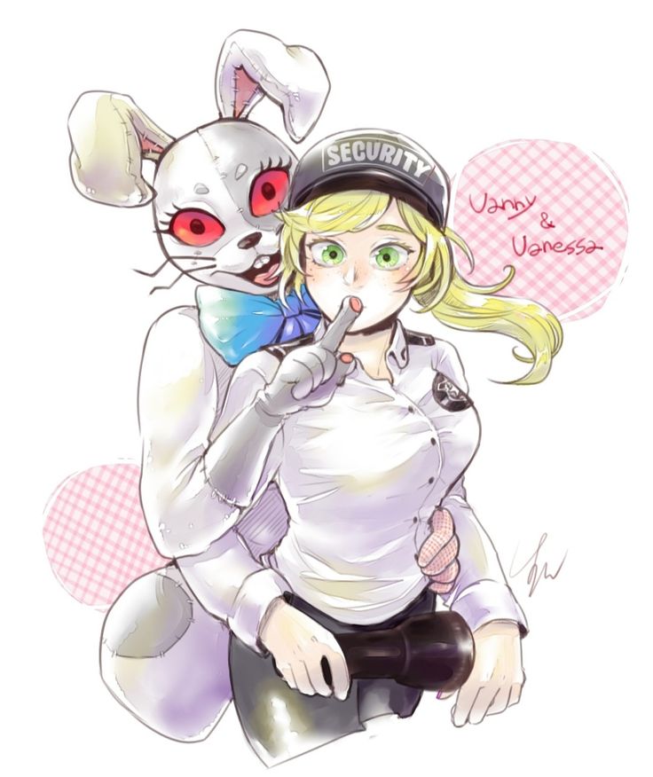 Fnaf Vanny X Glitchtrap Fnaf Drawings Fnaf Characters Anime Fnaf | The ...