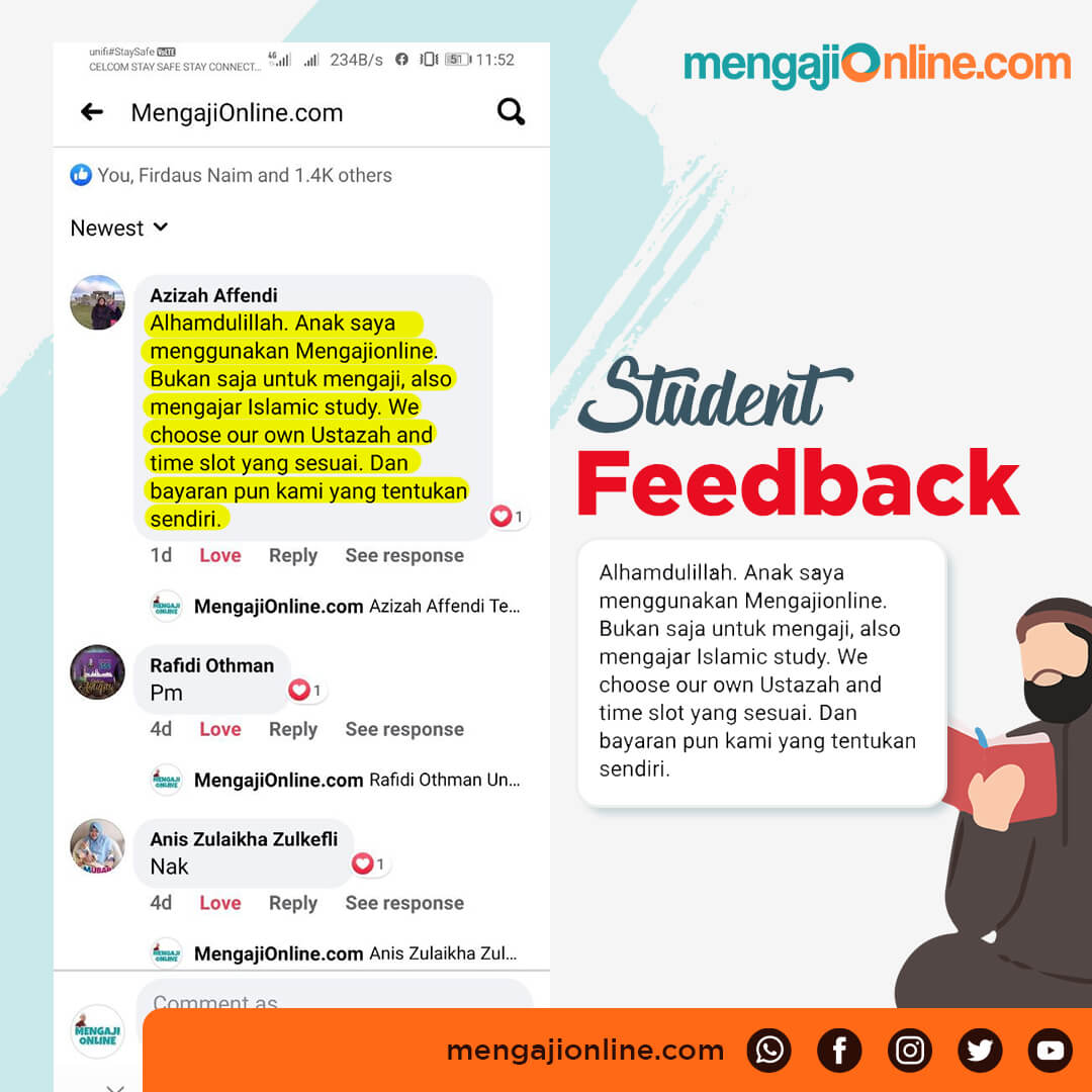 Testimoni - Mengaji Online