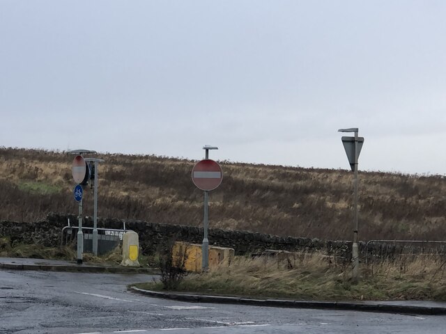 Blocked off Cammo Walk \u00a9 Richard Webb cc-by-sa\/2.0 :: Geograph Britain ...