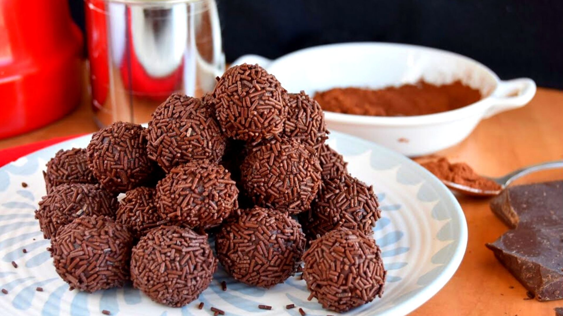 Trufas de chocolate y leche condensada f\u00e1ciles